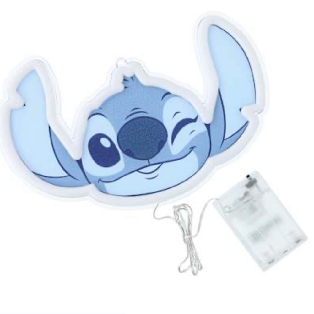 NWT- 🔋Operated- Disney- Stitch - Neon Wall Art Decoration Sign - Picture 15 of 17